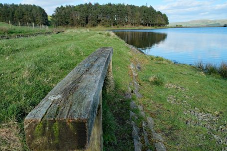 Somewhere to sit and have a break from fishing with a brew and a bite to eat 