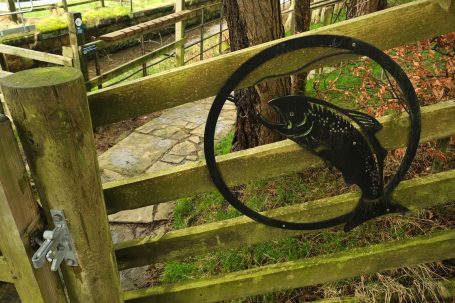 The gate at Ogden Reservoir