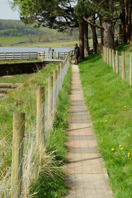 The path to the club house